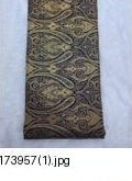 Banarasi Brocade Black Gold - 44 inches