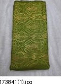 Banarasi Brocade Green Gold - 44 inches