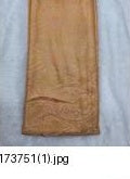 Banarasi Brocade Peach Gold - 44 inches